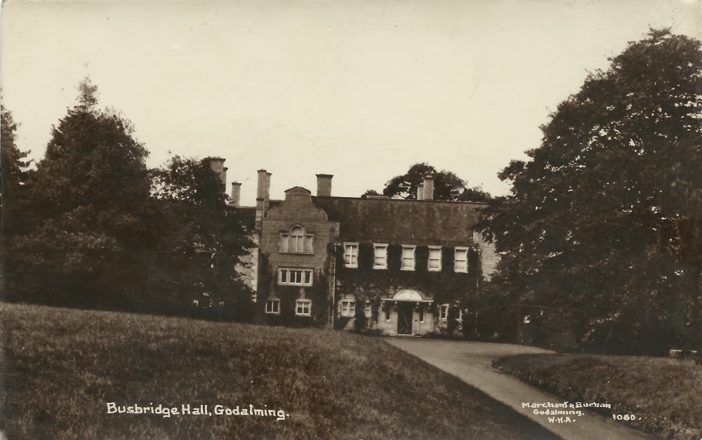 Busbridge Hall, Godalming - c 1912