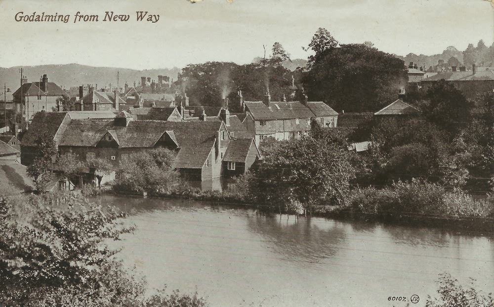 Godalming from New Way - c 1912