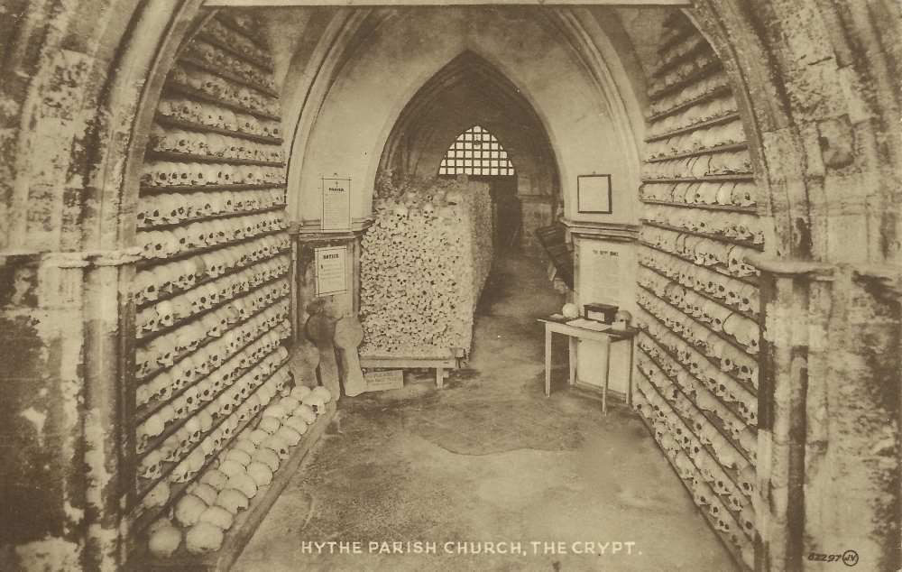 The Crypt, Hythe Parish Church - c 1930