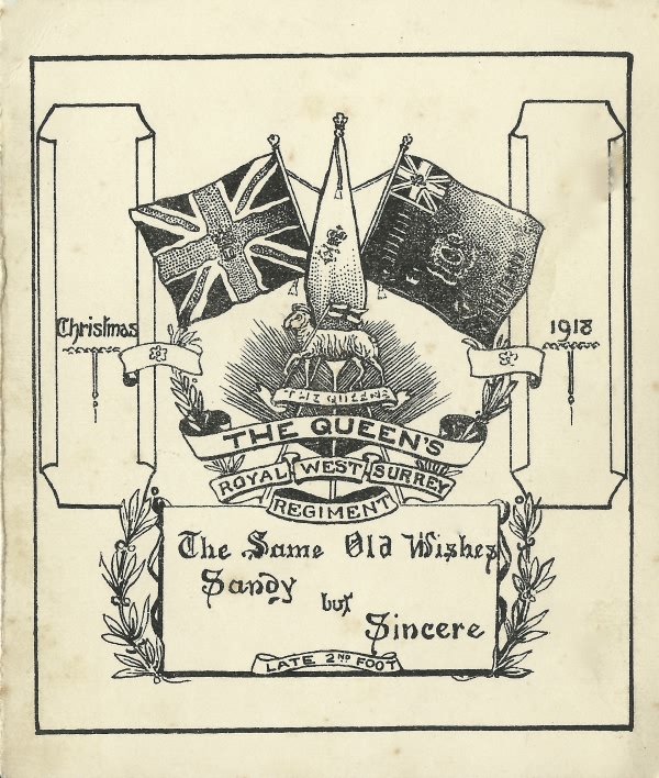 The Queens Royal West Surrey Regiment - 1918