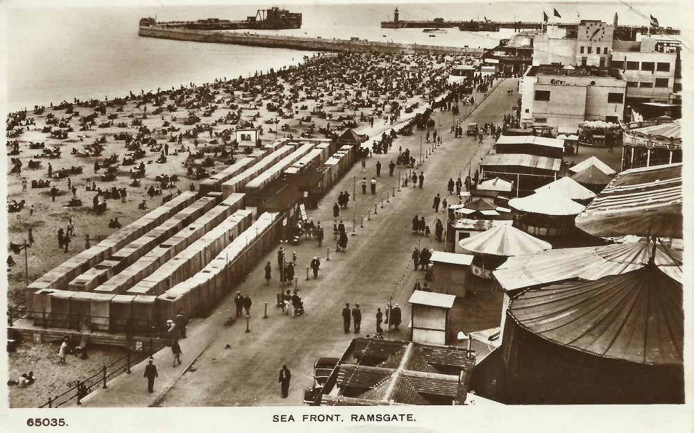 Sea Front, Ramsgate - c 1947