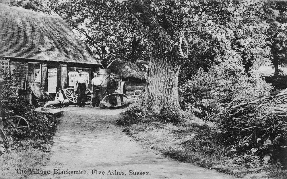 The Village Blacksmith, Five Ashes - 1905