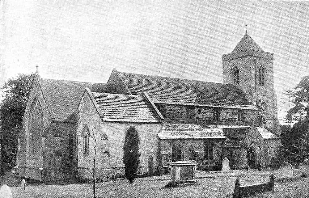 Framfield Church - c 1920