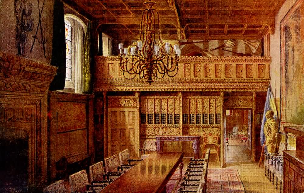 Banqueting Hall, Hever Castle - 1910