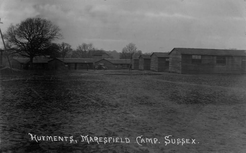 Hutments, Maresfield Camp - 1917