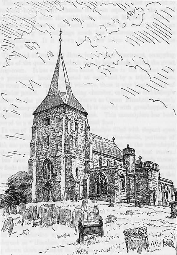 St Dunstans Church - c 1900