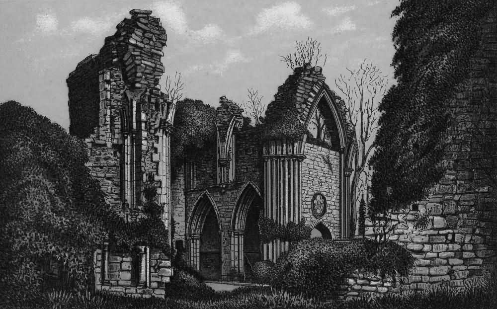 Bayham Abbey - 1889