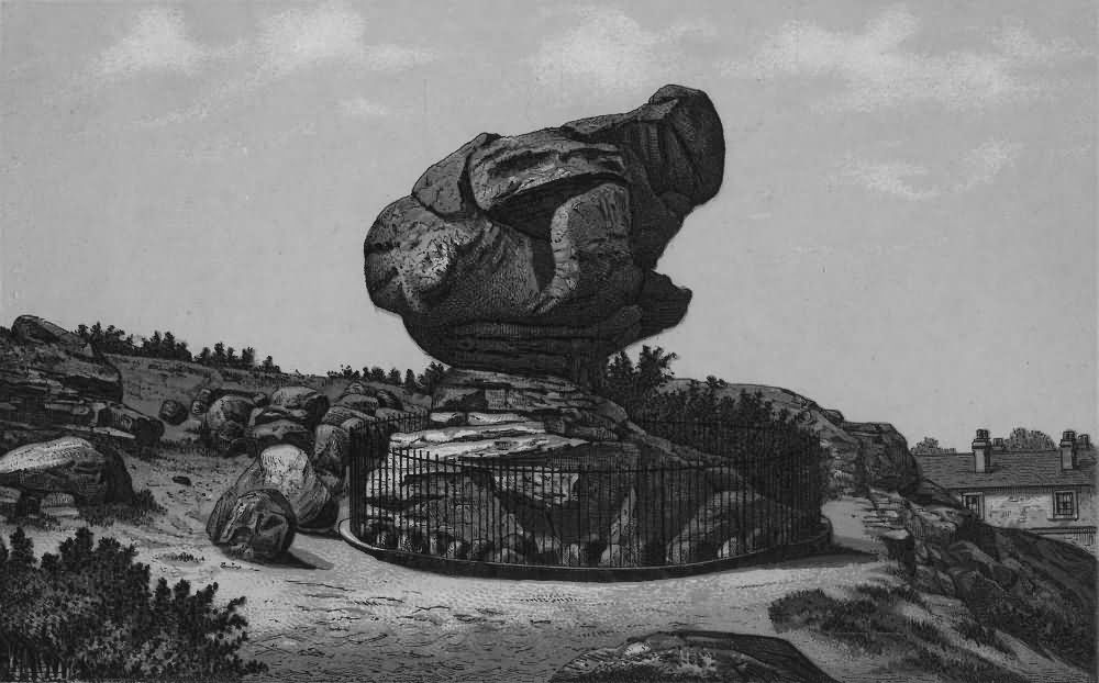 The Toad Rock - 1889