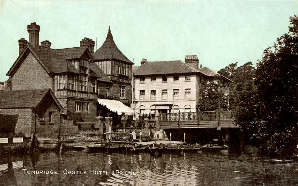Castle Hotel and Bridge - 1907