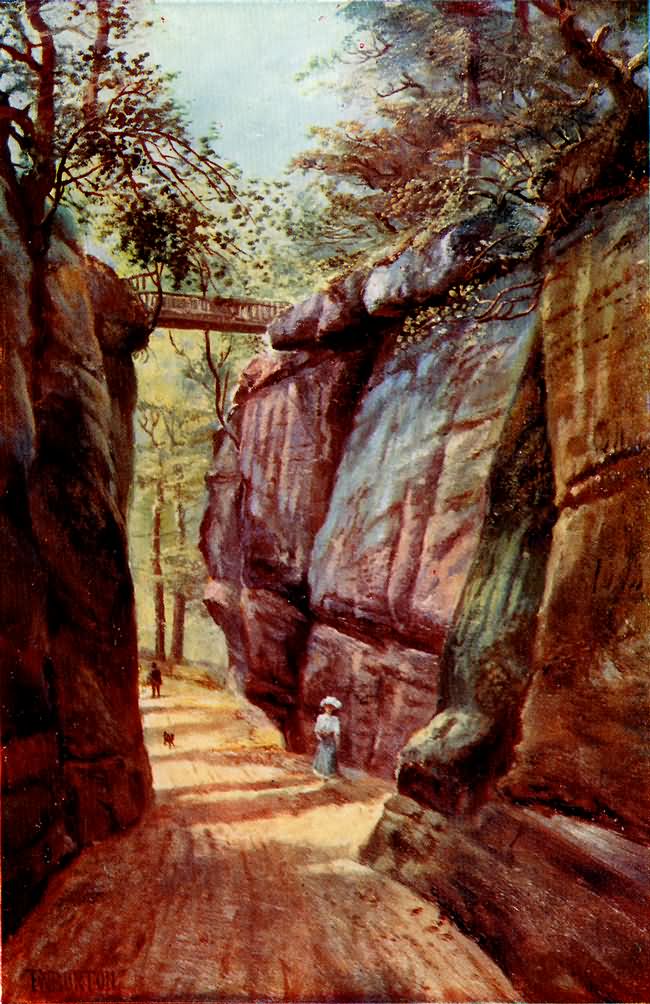 The High Rocks - c 1890
