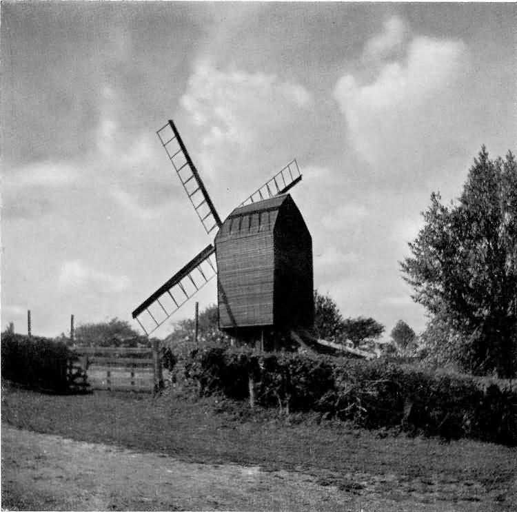 Nutley Windmill in Summer - 1936