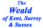 The Weald of Kent, Surrey and Sussex