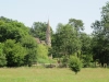 Bayham Church from Bayham Abbey
